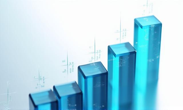 3D growth charts and financial growth imagery