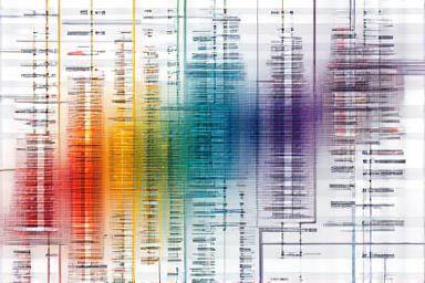 Example of a cluttered and colorful over-complicated chart